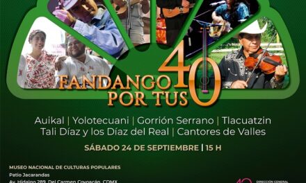 Museo Nacional de Culturas Populares celebrará su 40 aniversario con un gran fandango musical