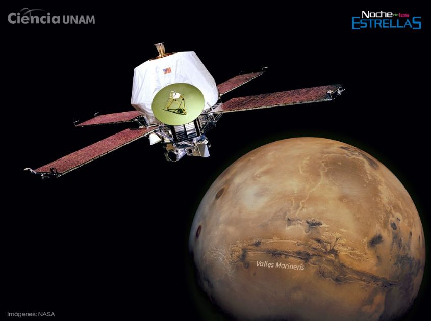Celebramos 50 años de la Sonda Mariner 9 en Marte