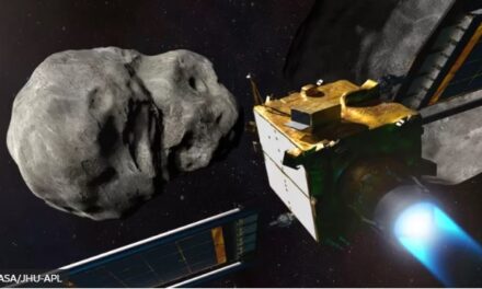 NASA estrella nave Dart contra asteroide Dimorphos