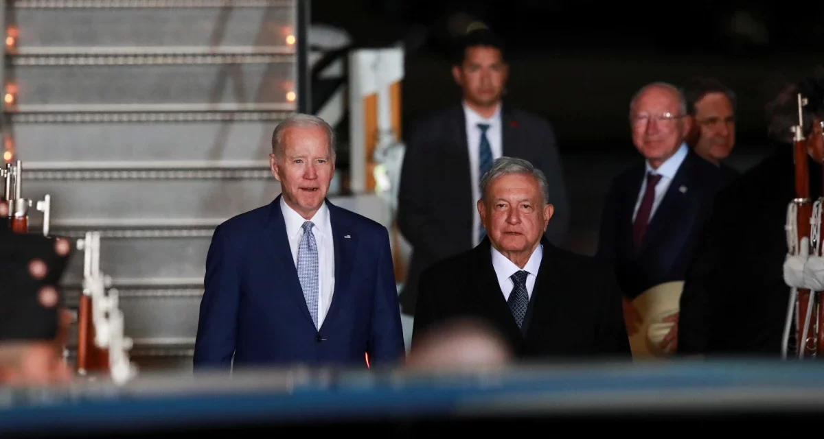 Llegó a México el Presidente de los Estados Unidos, Joseph Biden