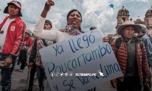 <strong>Paro Nacional Indefinido en Perú</strong>