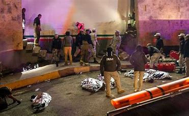 <strong>Infierno en Ciudad Juárez 39 Muertos en Estación Migratoria</strong>