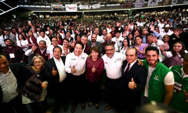 Seguridad y Agua Para Todos Promete Delfina Gómez