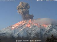 Popocatépetl Provoca Ruptura de Vidrios