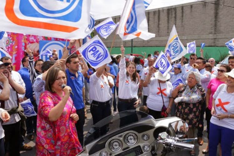 Envían Grupos de Choque Contra Xóchitl Gálvez