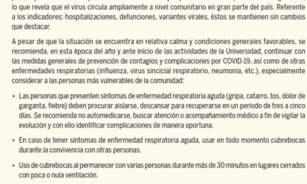 Cambios de Comportamiento en COVID-19. UNAM