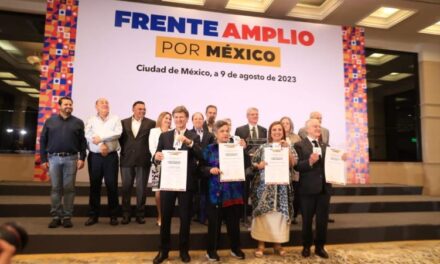 Finalistas del Frente Amplio Por México