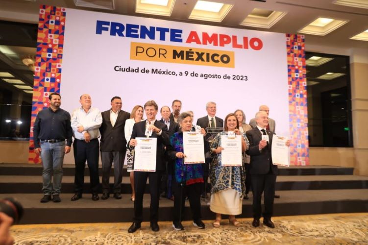 Finalistas del Frente Amplio Por México