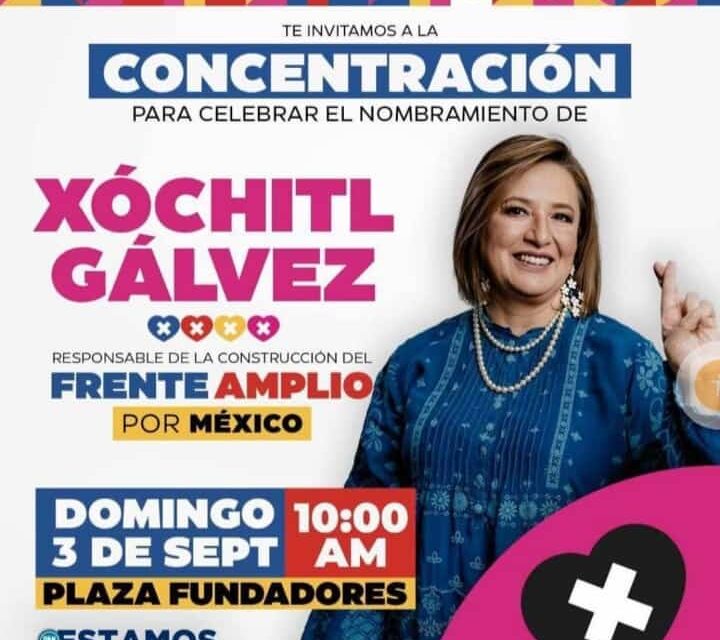 Xochitl Gálvez Virtual Candidata de la Oposición