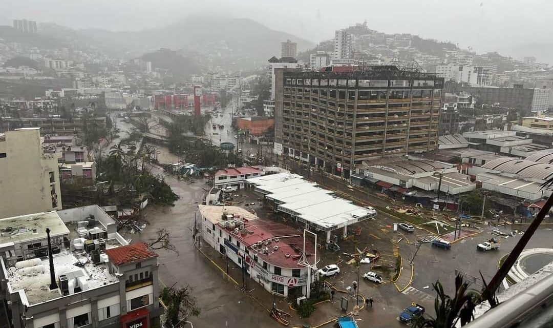 Destruye Otis Más de la Mitad de la Zona Hotelera de Acapulco