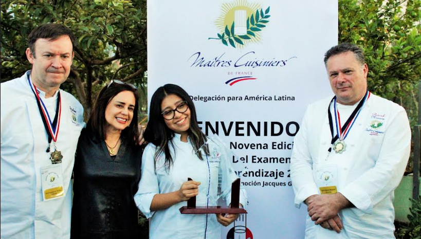 Valeria Juárez, campeona del Examen de Aprendizaje de los Maîtres Cuisiniers De France