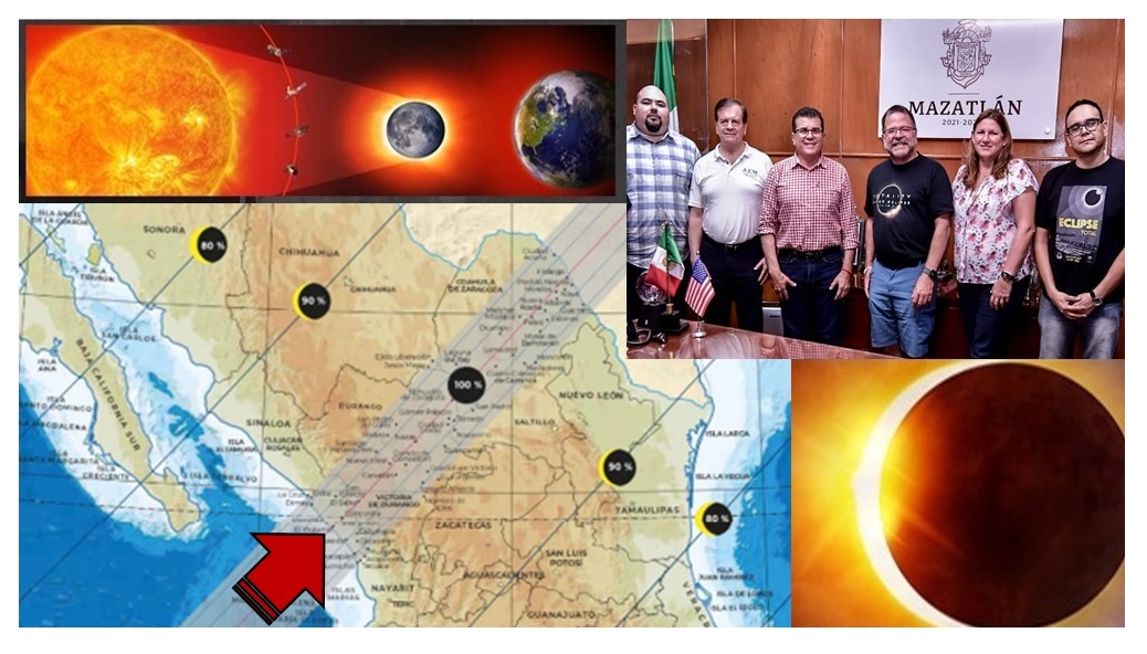 Habrá eclipse total de Sol el 8 de abril de 2024: SICT