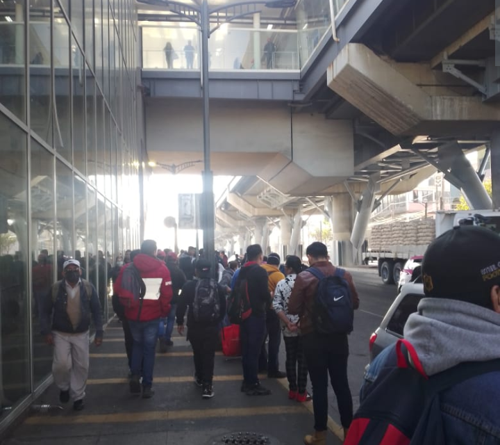 Caos en el Metro Hoy