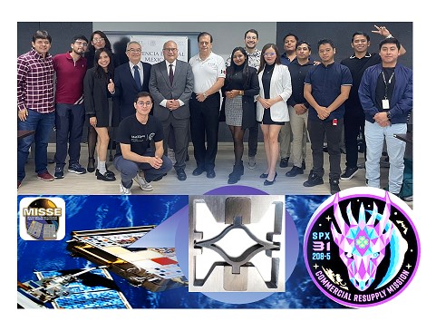 llevará Space-X experimento mexicano a Estación Espacial Internacional 