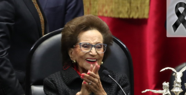 Muere Ifigenia Martínez, a unos días de entregar la banda presidencial en México