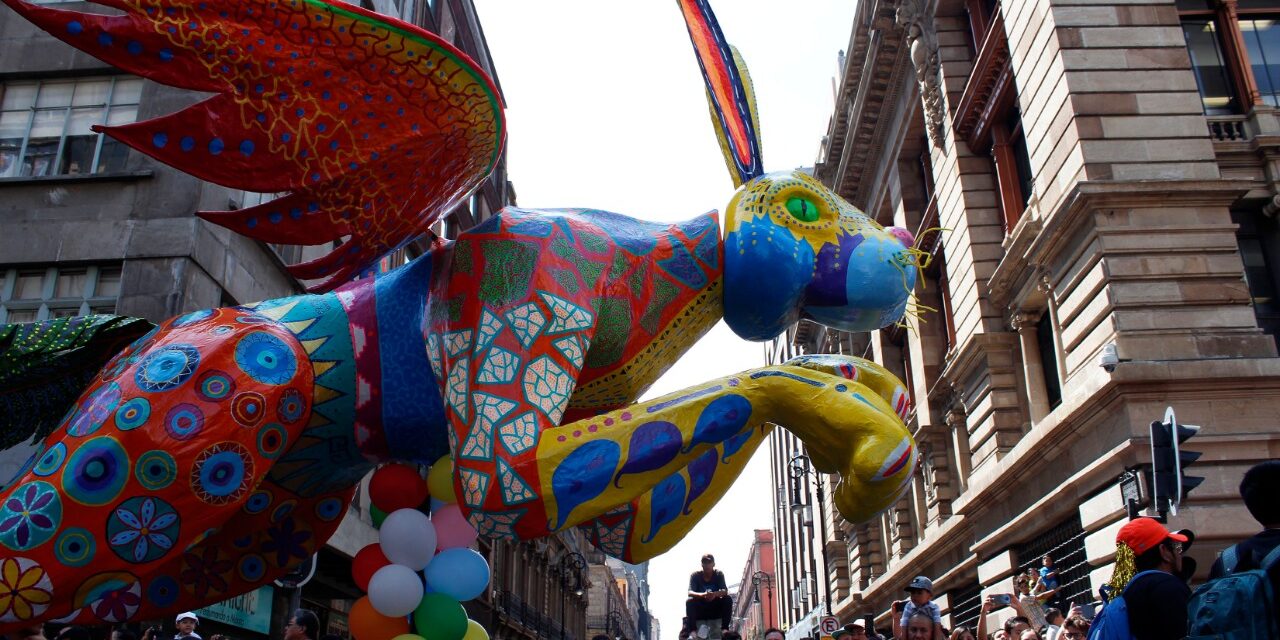 Espectacular y colorido el Desfile de alebrijes de la CDMX