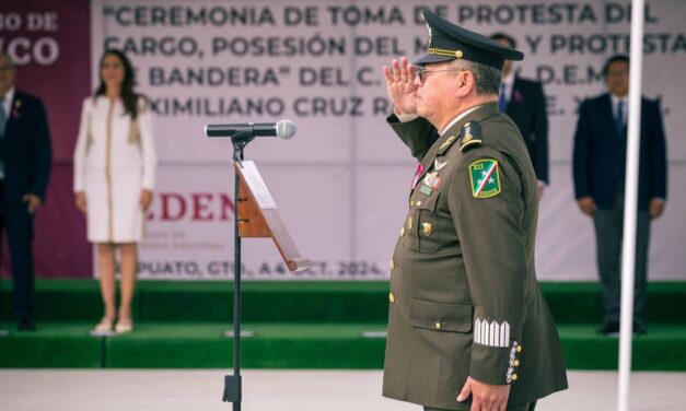 Afinan estrategia de seguridad para Guanajuato; la gobernadora y el Ejército