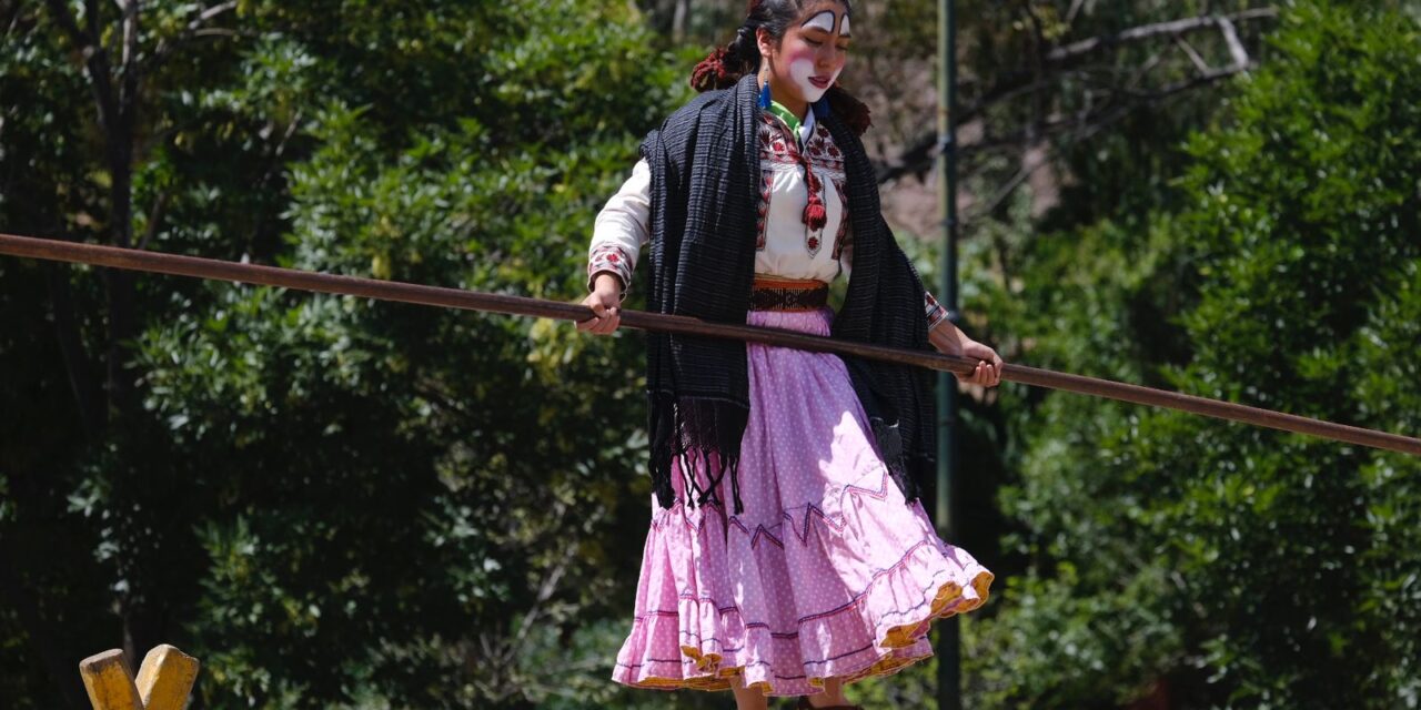 Comuneros del Viento, Maromeros y Trapecistas cautivan el Cervantino