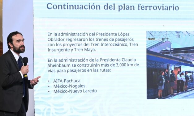 En 2025 iniciarán preparativos de obras para cuatro trenes en México