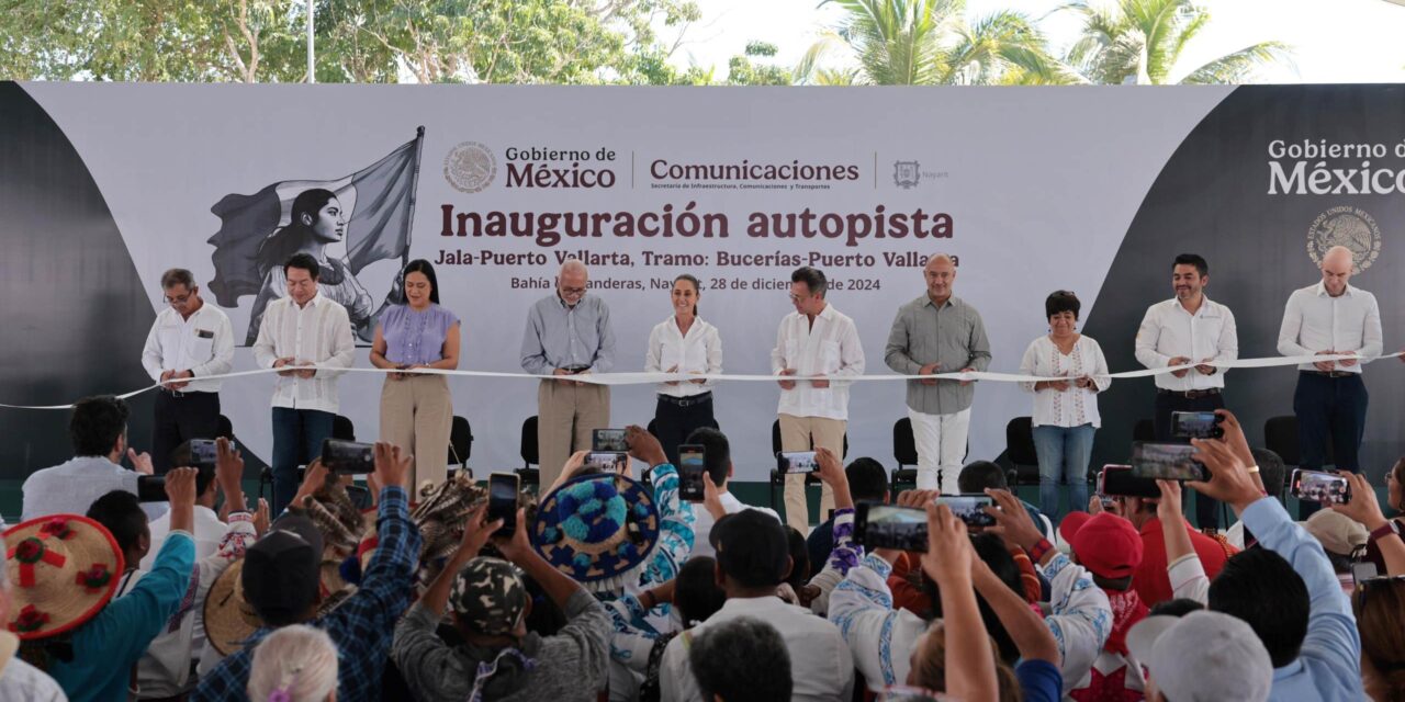 Insugura México la autopista Jala-Puerto Vallarta de 173 kilómetros