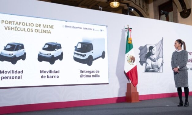 Habrá mini coches eléctricos desde 90 mil pesos al final del sexenio de Sheinbaum