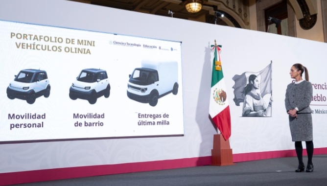 Habrá mini coches eléctricos desde 90 mil pesos al final del sexenio de Sheinbaum