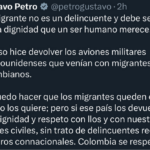 Petro no resiste el poder de Estados Unidos, la máxima potencia mundial