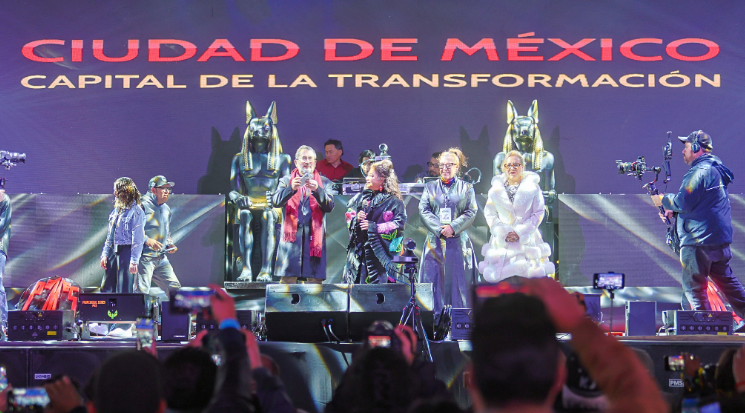 Acuden 200 mil a Concierto de Polymarchs: Fiesta de Fin de Año 2024, Ciudad de México