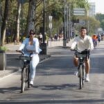 Baten récord ciclistas en la Ciudad de México